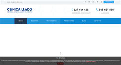 Desktop Screenshot of clinicallado.com